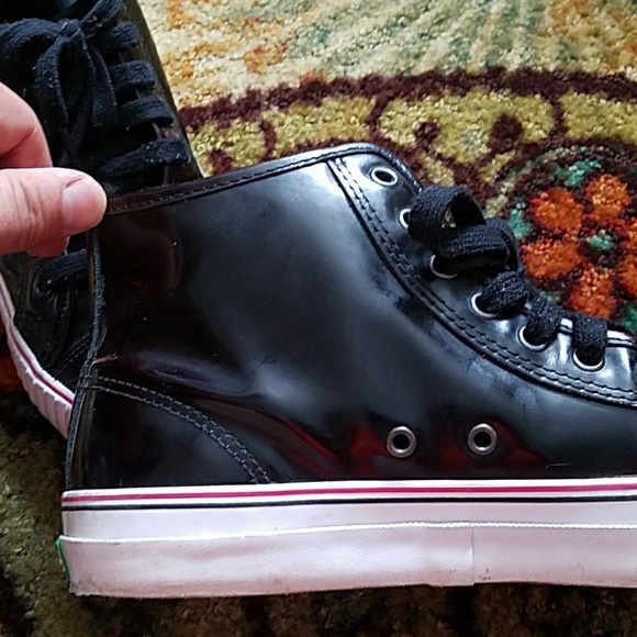 Patent leather PF flyer Hi tops - Picture 8 of 8